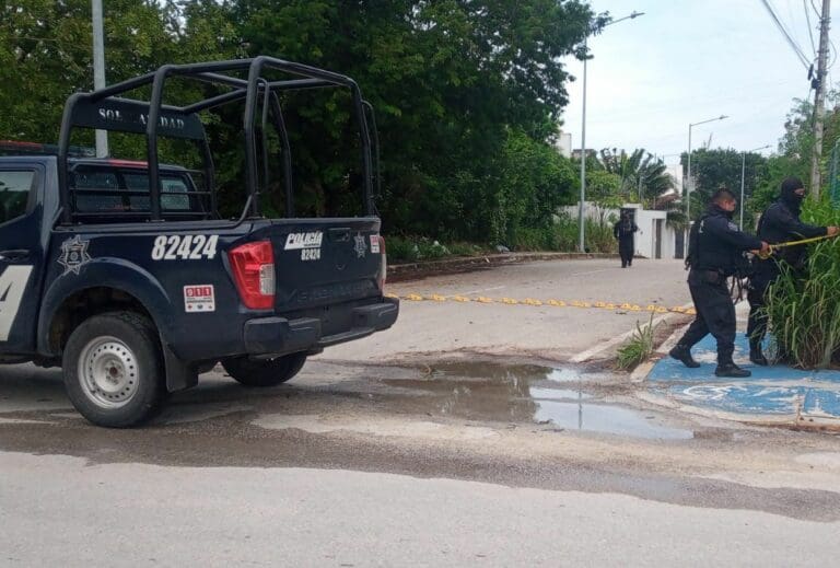 Hallan cuerpo descuartizado en la colonia El Pedregal en Playa del Carmen