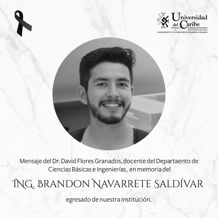 Recuerdan a Brandon Josué, cancunense asesinado por asaltante; desarrollaba app contra inseguridad