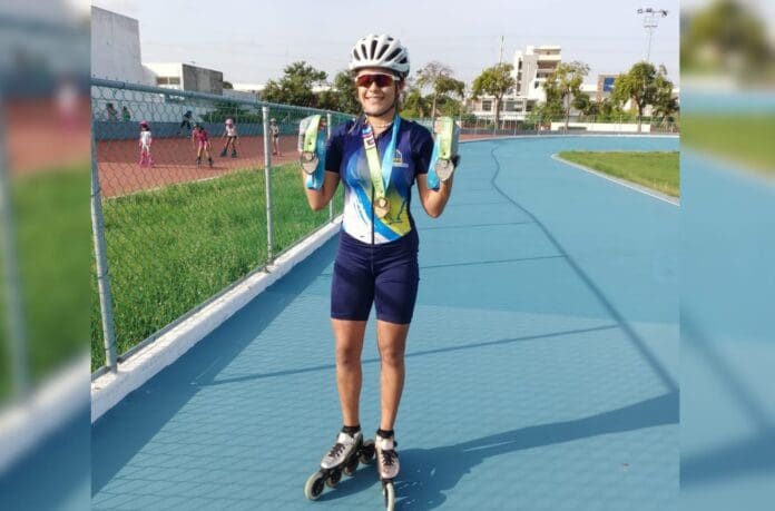 Playense Neymi Gómez representará a México en competencia mundial de patinaje en Colombia