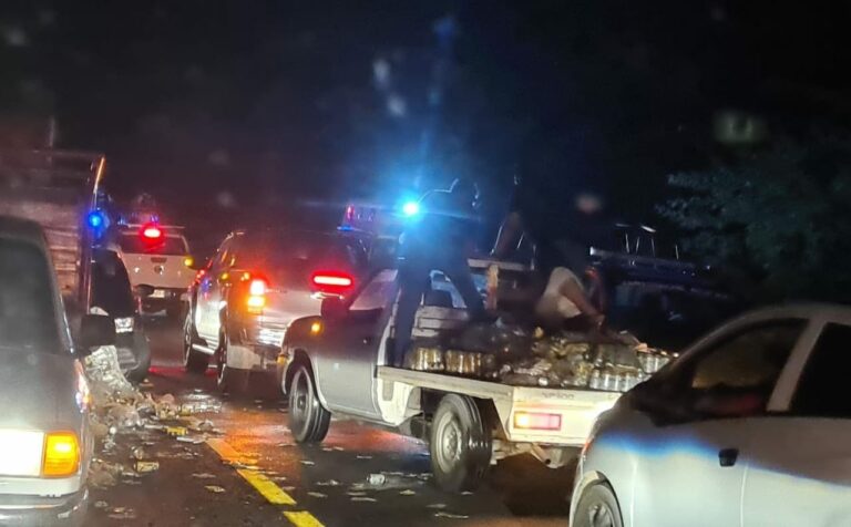 camión de cerveza rapiña