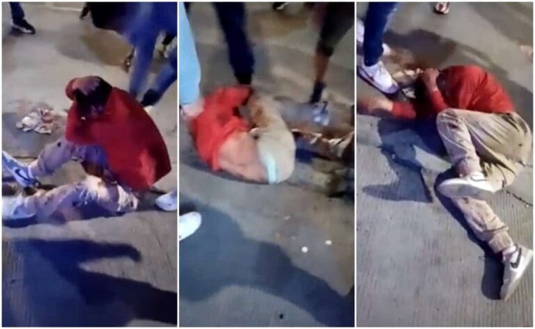 Dan golpiza a presunto agresor sexual en Coacalco