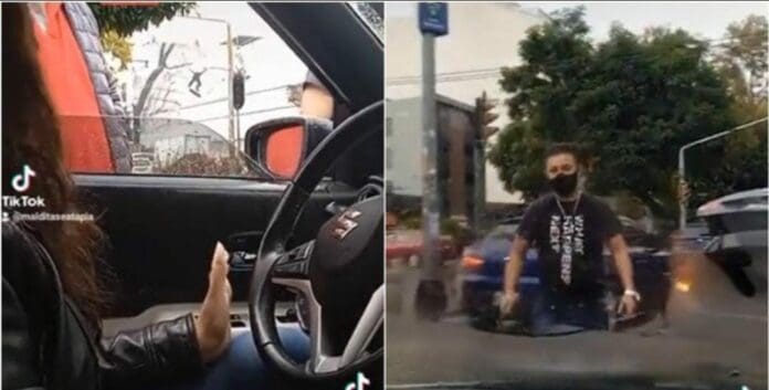 Alertan en redes por unos sujetos que simulan un choque y mediante esto intentan extorsionar a otros automovilistas.