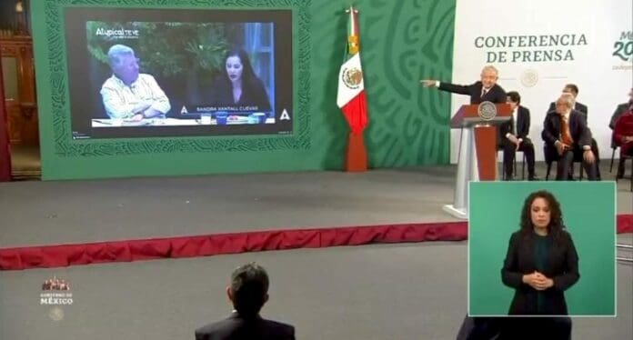 AMLO exhibió en su conferencia a la alcaldesa de Cuauhtémoc de la Cdmx; quien en un video dice que no le gustan los pobres