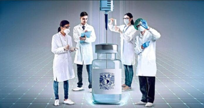 En la UNAM un grupo de especialistas está desarrollando una llamada nanovacuna; que podría servir para combatir la pandemia