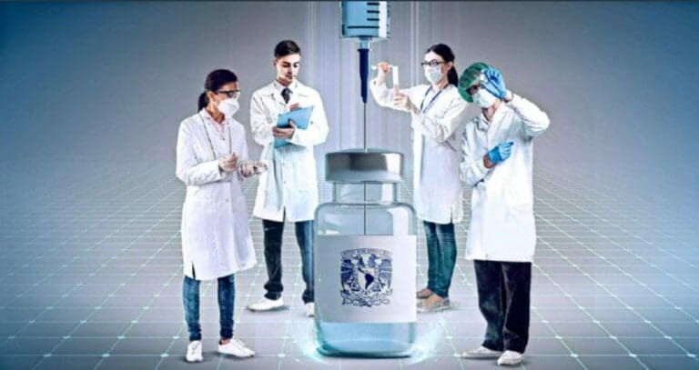 En la UNAM un grupo de especialistas está desarrollando una llamada nanovacuna; que podría servir para combatir la pandemia