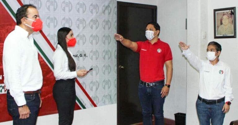 Nombran a nuevos dirigentes municipales del PRI en Quintana Roo
