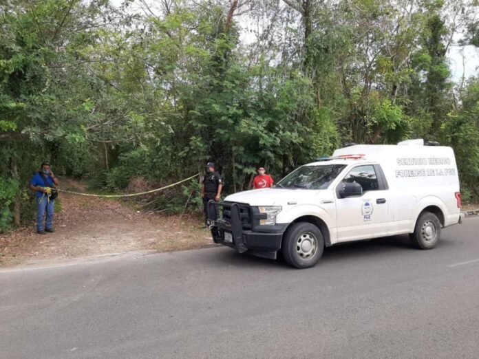 Hallan cadáver ejecutado en comunidad rural de Bacalar