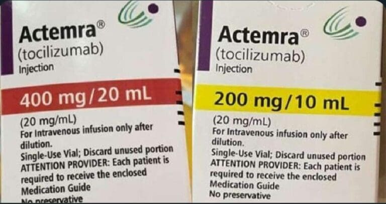 Alerta Cofepris por venta ilegal de medicamento ‘Actemra’