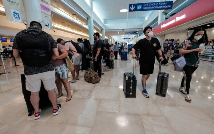 En el aeropuerto de Cancún se han programado hasta 419 vuelos para este miércoles; habrá varias operaciones internacionales