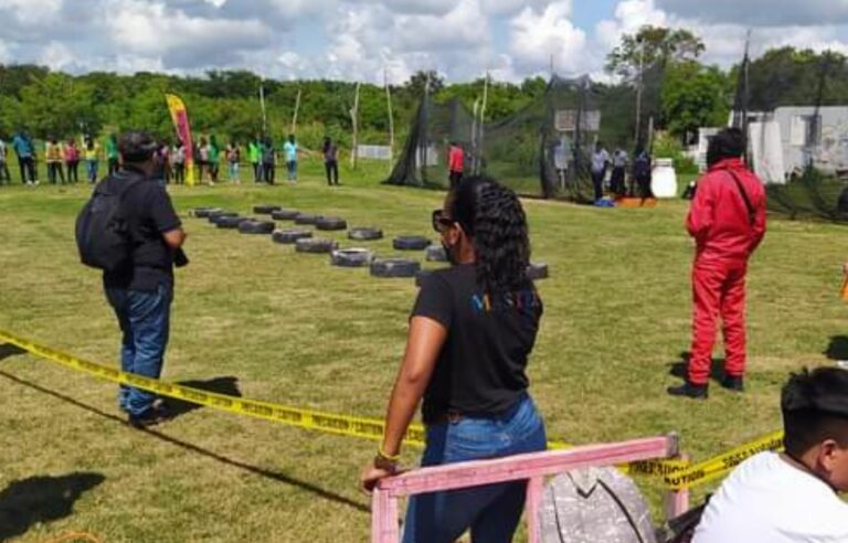 OLV: ¡Jugaremos, muévete luz verde! Recrean en Quintana Roo retos de ‘El juego del calamar’