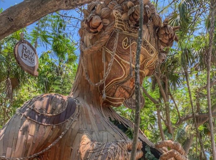 El parque temático de Tulum solo tendrá cuatro esculturas y abrirá en noviembre