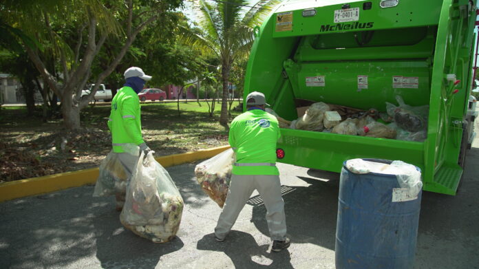 Atiende gobierno de la presidenta Blanca Merari Tziu Muñoz emergencia ambiental por el tema de la basura