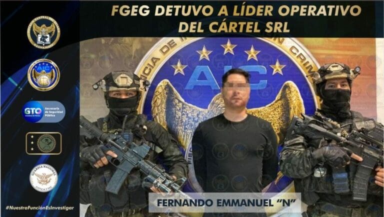 Capturan a “El Panther”, nuevo líder del Cártel Santa Rosa de Lima