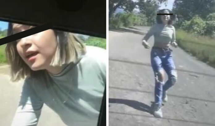 VIDEO: Joven abandona en carretera y expone en redes a su novia por serle infiel