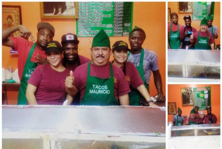 Taquería recluta a migrantes y en redes aplauden muestra de empatía