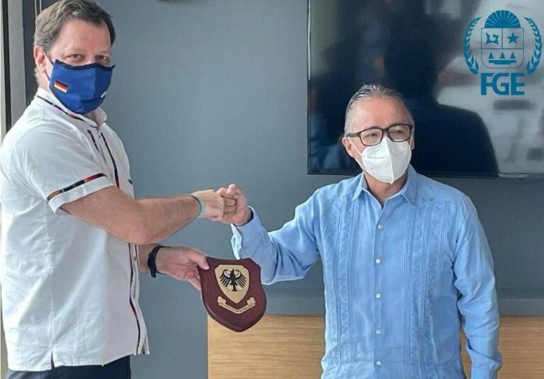 Alemania y su oficina Federal de Investigación Criminal reconocen trabajo del fiscal Óscar Montes de Oca