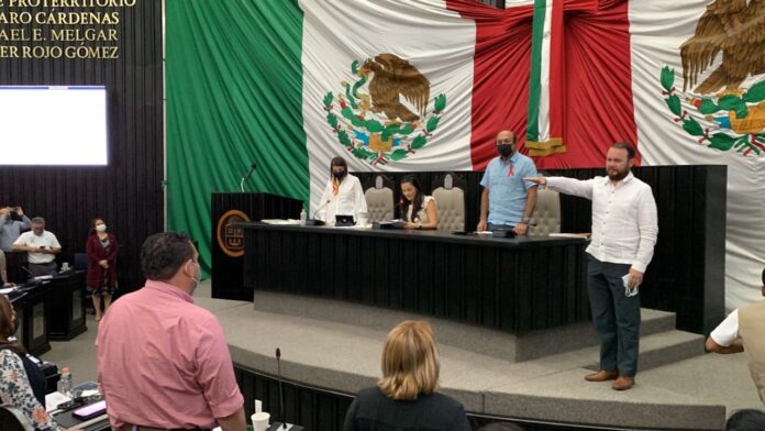 Designa Congreso del Estado a Heyden Cebada Rivas como magistrado