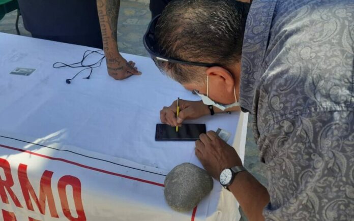 Firmas para revocación de mandato