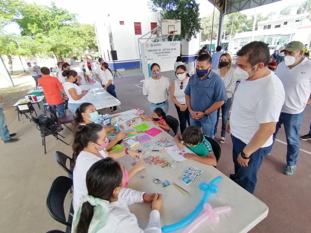 Acercan servicios con la "Jornada de Prevención y Promoción de la Salud" en colonia Bellavista 