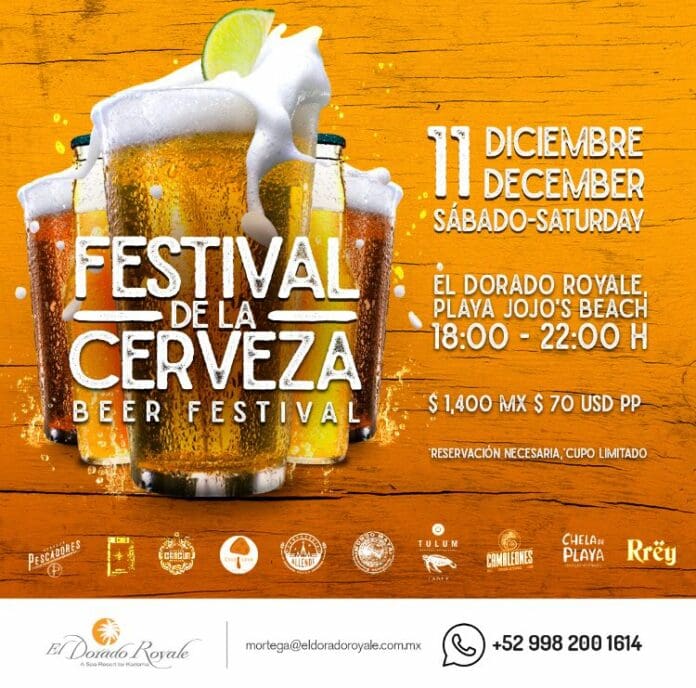 SAVE THE DATE: Ya viene el Festival de la Cerveza en Playa del Carmen