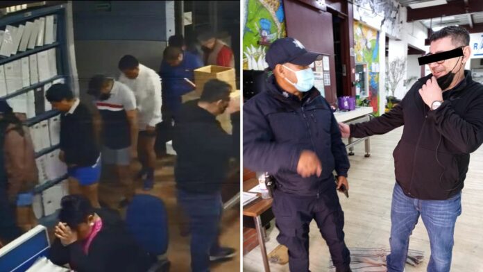 Edomex: Ladrones asaltan empresa, desnudan a empleados y engañan a la policía