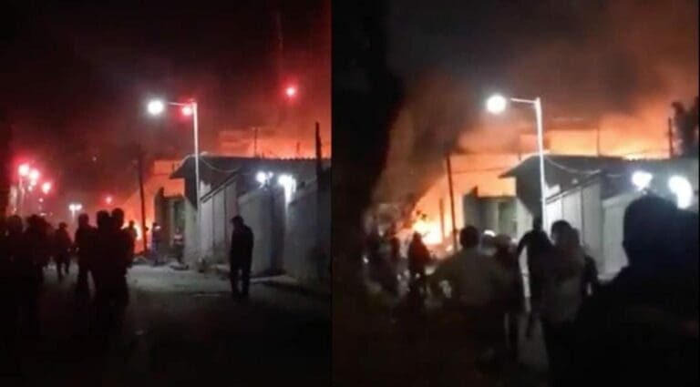 Nueva explosión por pirotecnia en Tultepec, 14 días después de la anterior; hay dos víctimas fatales y varios heridos. No dejan de ocurrir estos accidentes Foro: Captura de video