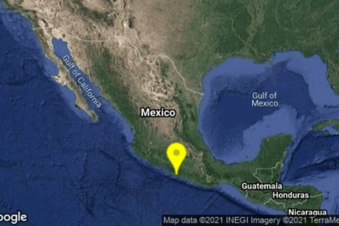 ÚLTIMO MOMENTO se registra sismo de 4.5 en Tecpan, Guerrero