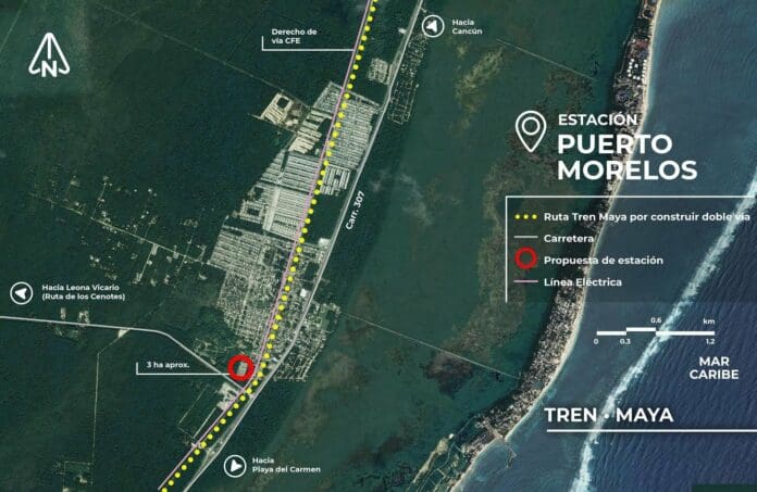 Se han confirmado más cambios a la ruta del Tren Maya;este día además el presidente sobrevolará la zona del lado de Quintana Roo.