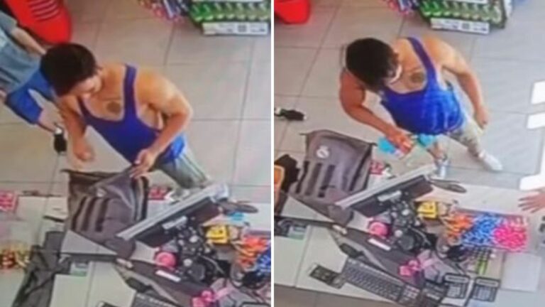 VIDEO: Joven arma berrinche en una tienda porque no quería usar cubrebocas
