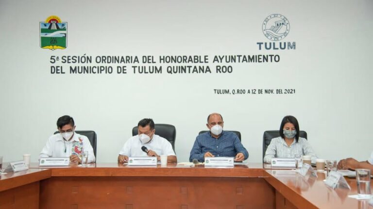 Tulum aprueba suscribir nuevo convenio policial con Gobierno del Estado.