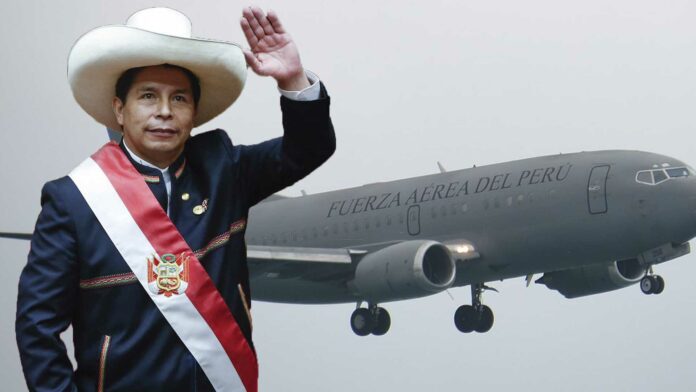 Pedro Castillo venta de avión