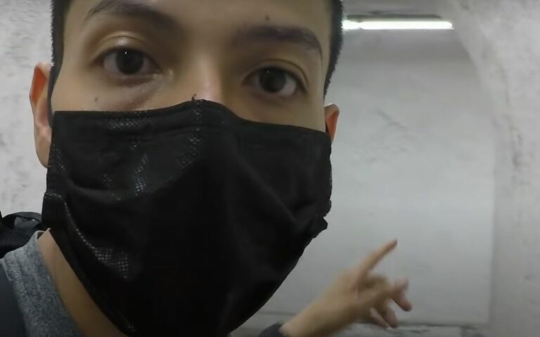 VIDEO: Joven pasa 24 horas encerrado en Metro de Monterrey para cumplir un reto