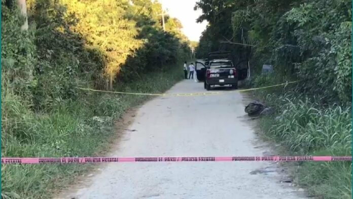 cuerpos ejecutados en Xul Ha