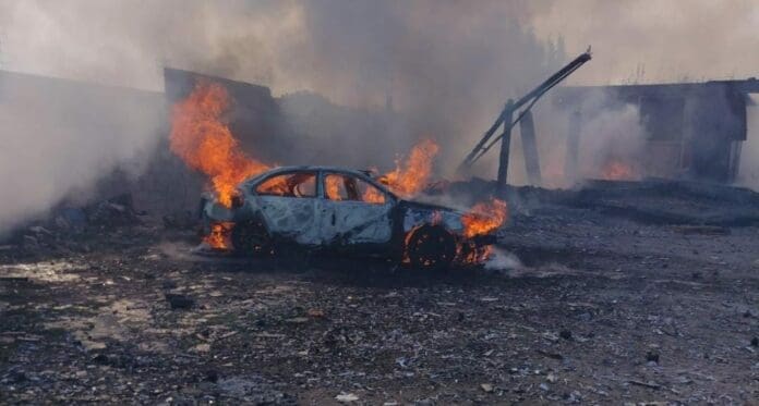 Tultepec es de nuevo noticia y es otra vez por una explosión en un taller de pirotecnia; una mujer resultó con graves quemaduras en el cuerpo Foto: Redes sociales