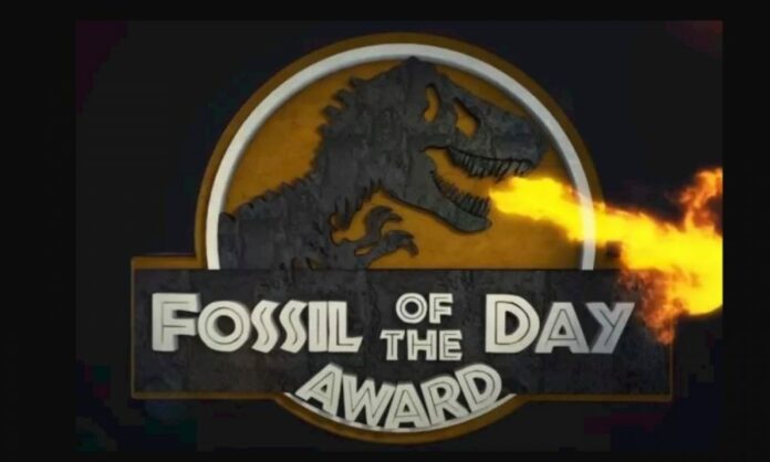 México Premio Fósil del Día