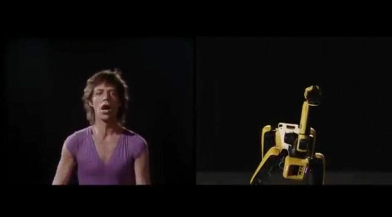 Un robot fue grabado bailando al más puro estilo de Mick Jagger, el famoso cantante. Las imágenes han sorprendido a muchas personas.