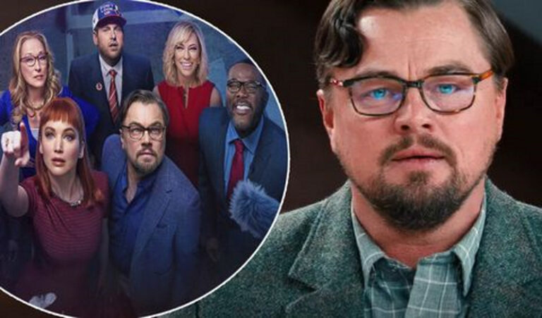 Leonardo DiCaprio comenta el desenlace del nuevo éxito de Netflix ‘No miren arriba’