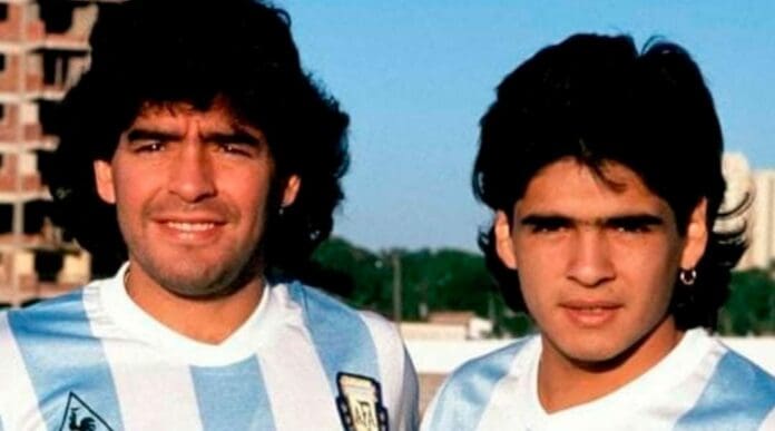 De un paro cardiaco ha fallecido este día Hugo Maradona, hermano menor del astro argentino del futbol mundial. Descanse en paz. Foto: Redes sociales