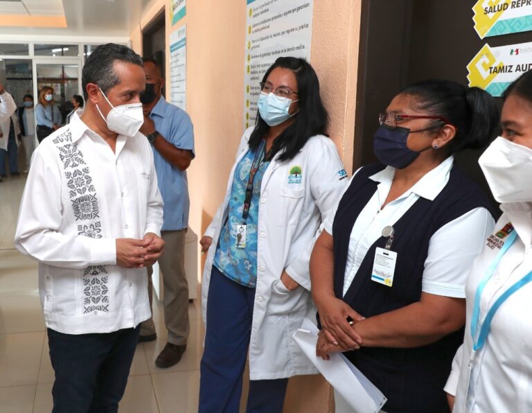 Con más y mejores servicios de salud brindamos una mayor calidad de vida a las y los quintanarroenses: Carlos Joaquín