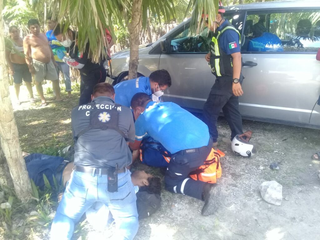 Fallece motociclista arrollado en el Parque Nacional Tulum