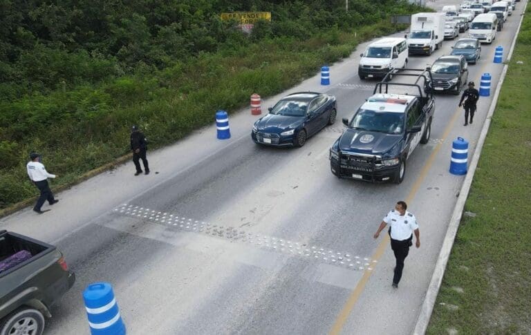 Refuerzan la seguridad en Solidaridad con el Plan Operativo Invernal 2021