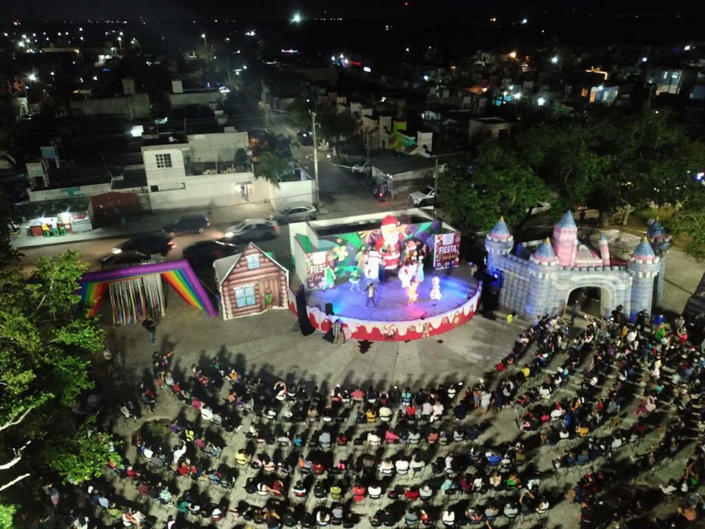 Lleva gobierno municipal luz y esperanza a las familias benitojuarenses