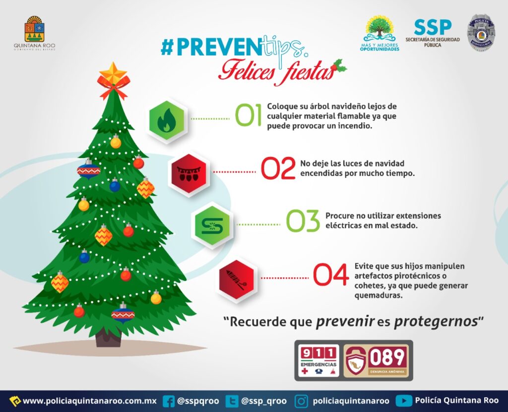 Policía Quintana Roo refuerza vigilancia en temporada de fin de año