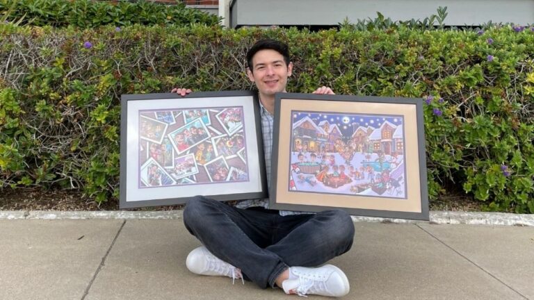 Ilustrador Álex Carrillo presenta exposición en Museo de Walt Disney