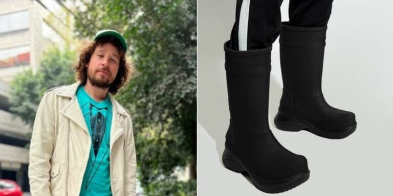 Luisito Comunica presume las botas Crocs más caras del mundo