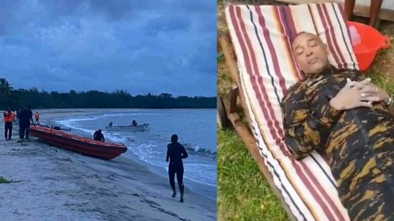 Se salvó luego de nadar 12 horas en el mar tras desplomarse su helicóptero