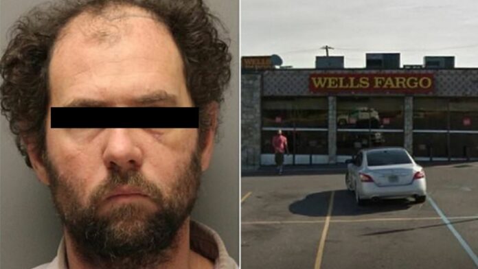 Detienen a ladrón por entrar robar 3 mil pesos de un banco, depositó el dinero en la misma sucursal