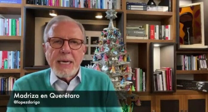 Como pleito de cantina, así se agarraron a golpes ex gobernadores de Querétaro, según contó el periodista López Dóriga. Foto: Captura de video