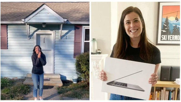 Mujer se vuelve viral al tener su propia casa con el método del trueque