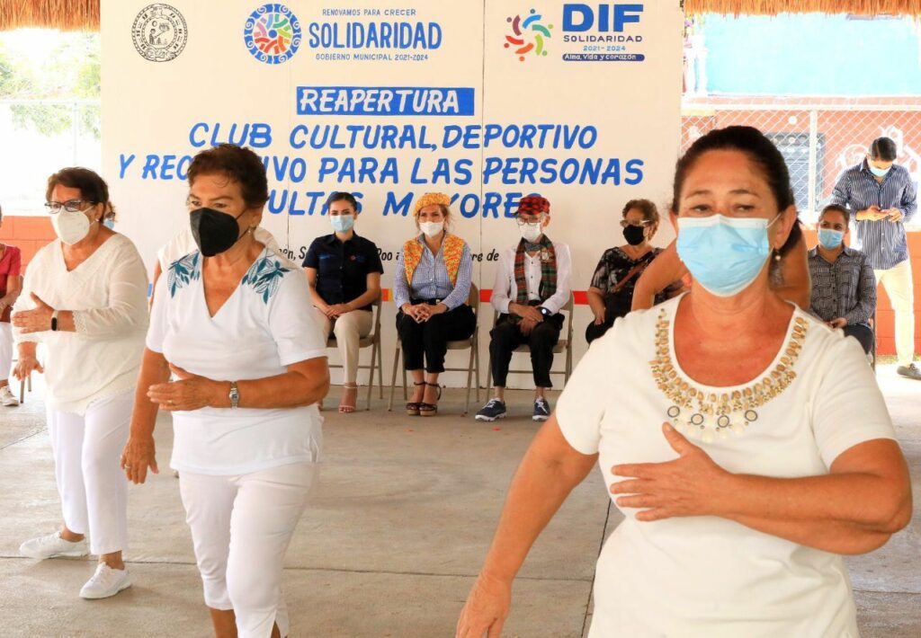 Encabeza Lili Campos la Reapertura del Club Cultural, Deportivo y Recreativo del Adulto Mayor